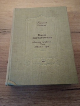 Dusza zaczarowana. Tom 1 Roman Rolland, 1955 rw.