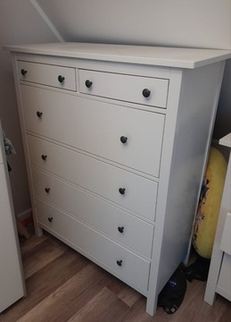 Komoda HEMNES Ikea biała 