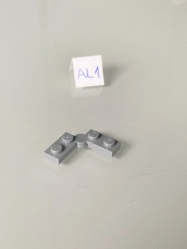 Lego zawias jasny szary 1x2 2x1 LBG