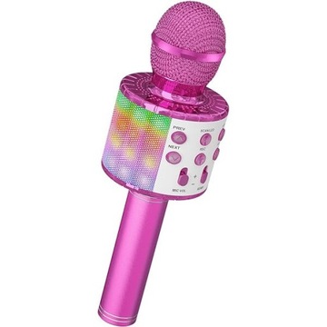 Mikrofon Bluetooth do karaoke różne kolory 