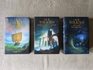 Tolkien Historia Śródziemia 1, 2, 3 NOWE BEZ FOLII