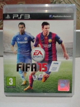 Gra FIFA 15 PS3 piłka nożna messi 2015 +pudełko