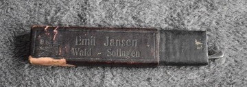 Stara Brzytwa Emil Jansen Wald Solingen