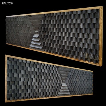 50x100 | Panel Akustyczny, Dyfuzor, Dekoracja V3 D