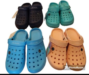 Crocs damskie, chodaki ogrodowe 