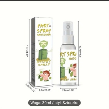 ,,Stinky spray" Fart Spray (DOSTAWA W 2 DNI)