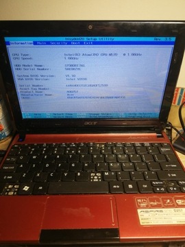 Laptop Acer aspire one d257 /2/80