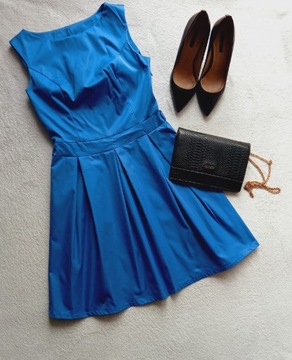 Sukienka E.M.G M niebieski 