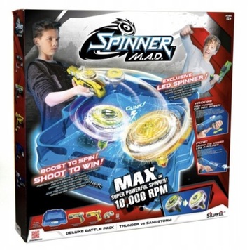 Silverlit Spinner M.A.D. Zestaw Deluxe Battle Pack