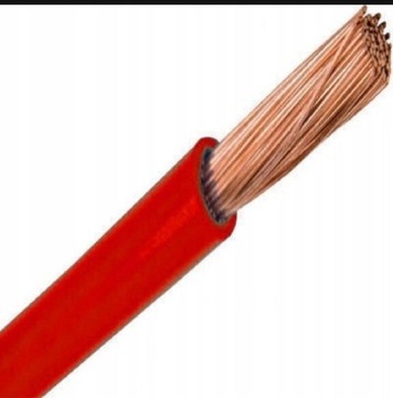 Przewód Linka LGY 1x2.5mm2 2.5 mm2 czerwona miedź jedna żyła