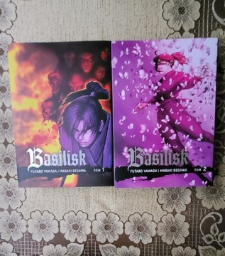 BASILISK tomy 1 i 2 + BOX