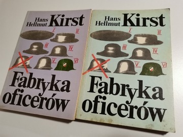 ksiązki Fabryka Oficerów 2 tomy Hans Hellmut Kirst