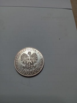 Moneta Solidarność 1990