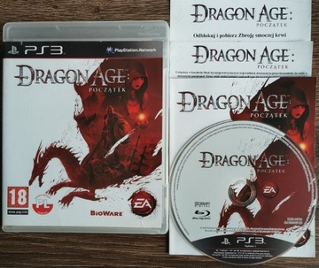 Dragon Age Początek na PS3. Komplet po Polsku. 