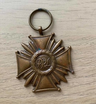 Medal Krzyż Zasługi Brązowy PRL 