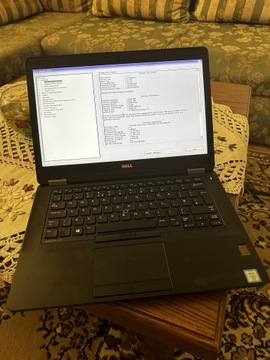 Laptop Dell Latitude E5470 i7-HQ 8GB SSD M.2 W10