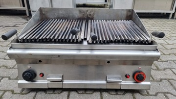 GRILL LAVA GAZOWY PODWÓJNY LOTUS MOC 18KW S.N.