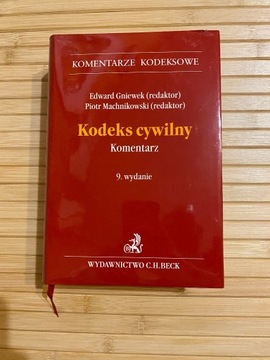 Kodeks Cywilny komentarz 9. wydanie 2019 C.H. BECK