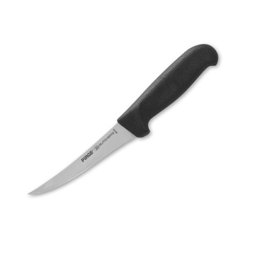 Nóż rzeźniczy zakrzywiony twardy 12 cm - 39112