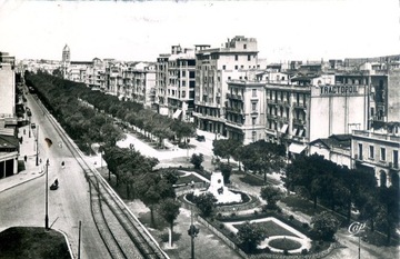 Tunis, Avenue Jules Ferry, de France, Tunezja