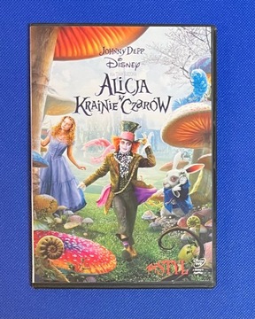 DVD Tim Burton Alicja w Krainie Czarów