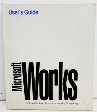 MS Works User’s Guide z płytą CD Works 2000 -C.A.