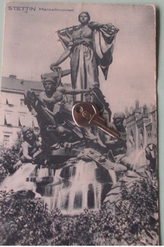 162) Szczecin,fontanna Manzla