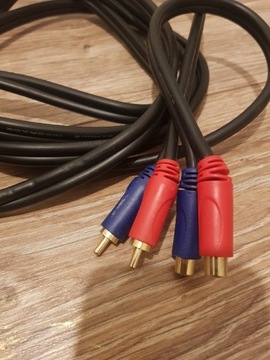 Schulz kabel 3m 2 RCA - 2 RCA Chinch przedluzacz