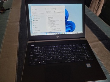 HP ProBook 430 G5 i5 240GB SSD 8GB ram WIN 11 Pro