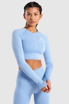 Gymshark Vital Seamless Long Sleeve croptop - M