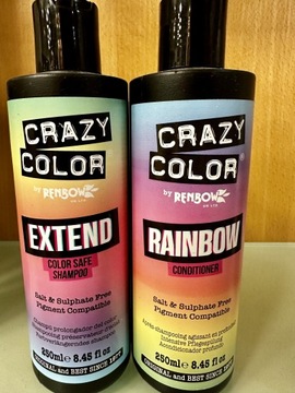 Crazy Color szampon i odżywka 250ml*2