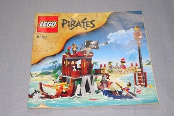 LEGO instrukcja Shipwreck Hideout 6253 Pirates II