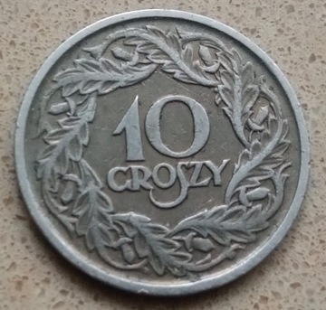 10 groszy 1923 nikiel 