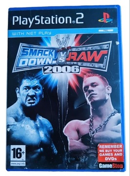 WWE SmackDown! vs. Raw 2006 PlayStation 2 PS2