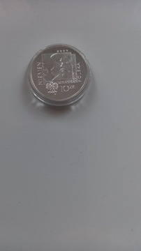 Srebrna moneta 10zł ,,Czeslaw Niemen,,