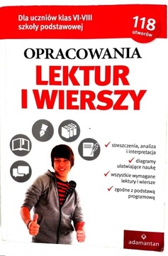 Opracowania Lektur i wierszy klasa 6-8