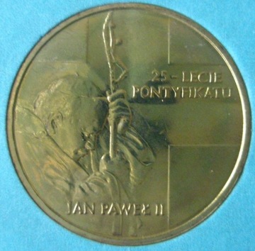 2 złote 2003, Jan Paweł II, st. 1