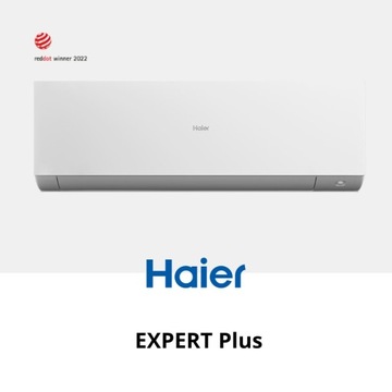 Klimatyzator ścienny HAIER EXPERT Plus + MONTAŻ