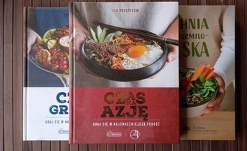 Trzy książki kulinarne 