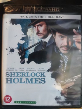 Sherlock Holmes 4k +Blu ray Lektor