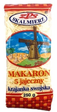 Makaron SKALMIERZ 250g. 2 RODZAJE!