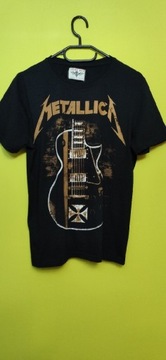 Koszulka t-shirt czarny z logo zespołu Metallica