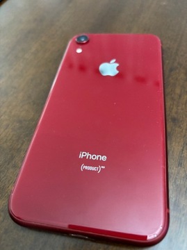 iphone XR RED czerwony jak Nowy