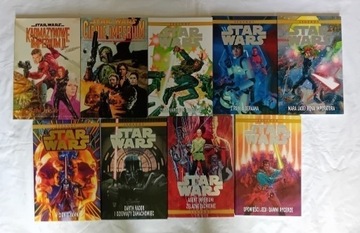 Star wars zestaw komiksow