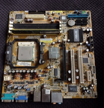 Płyta Asus M2R-FVM/VP/S,  AMD 64 X2 4600, RAM512MB