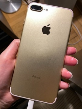 Apple iPhone 7 Plus Gold 128 GB stan bardzo dobry