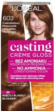 LORÉAL CASTING CRÈME GLOSS 603 Czekoladowy Makaron