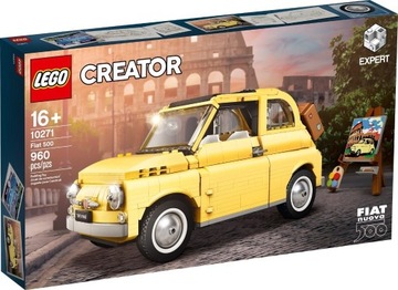 NOWY Zestaw LEGO 10271 Fiat 500 / wysyłka 24h