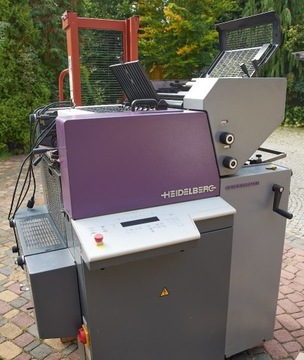 Heidelberg Quickmaster 46-2 + wycinarka do płyt.