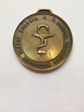 Złoty Medal z VI Okręg.Spartakiady Pr.Sł.Zdr.1968r